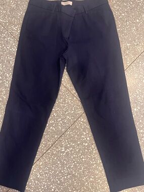 GAP Women's Navy Straight-Leg Dress Pants